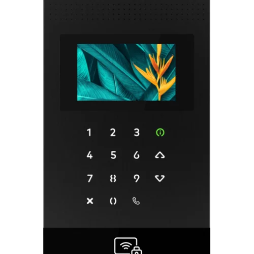 Вызывная панель IP-домофона BAS-IP AA-12FB BLACK